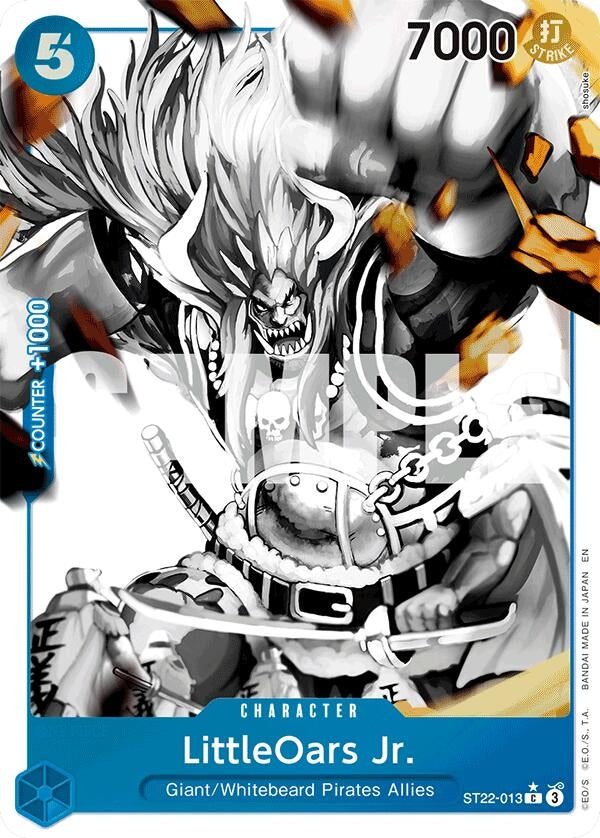 Image for LittleOars Jr. (Parallel) (ST22-013) (Starter Deck 22: Ace & Newgate) - One Piece Card Game