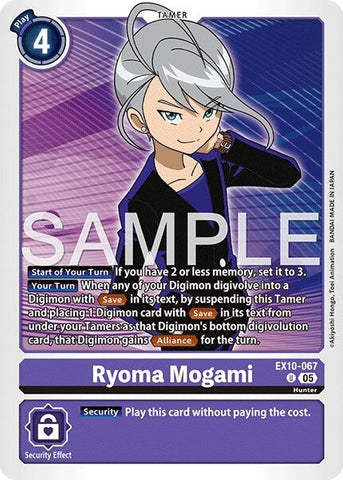 Image for Ryoma Mogami (EX10-067 U) (Sinister Order) - Digimon Card Game