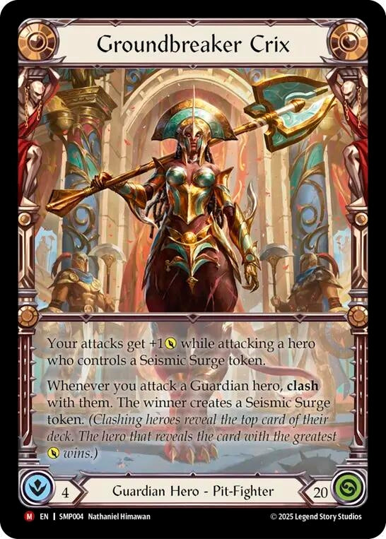 Image for Groundbreaker Crix (SMP004) (Smash Palace) - Flesh and Blood TCG