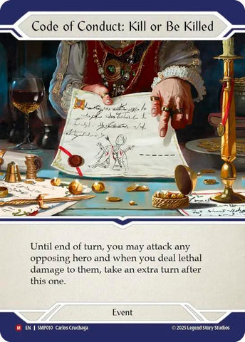 Image for Code of Conduct: Kill or Be Killed (SMP010) (Smash Palace) - Flesh and Blood TCG