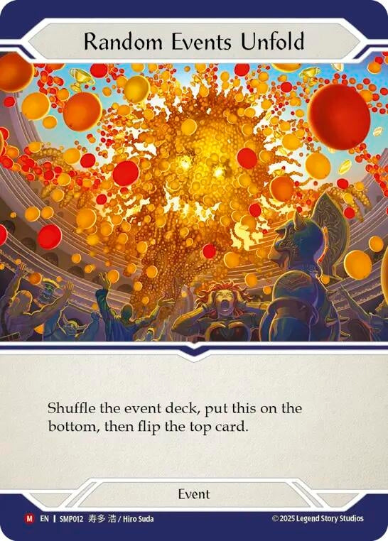 Image for Random Events Unfold (SMP012) (Smash Palace) - Flesh and Blood TCG