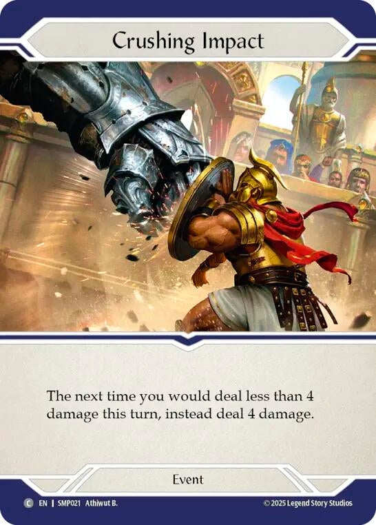 Image for Crushing Impact (SMP021) (Smash Palace) - Flesh and Blood TCG