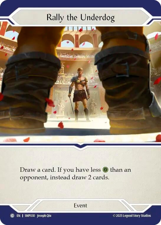 Image for Rally the Underdog (SMP030) (Smash Palace) - Flesh and Blood TCG