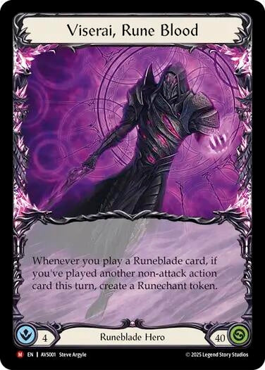 Image for Viserai, Rune Blood (AVS001) (Armory Deck: Legends Viserai) - Flesh and Blood TCG