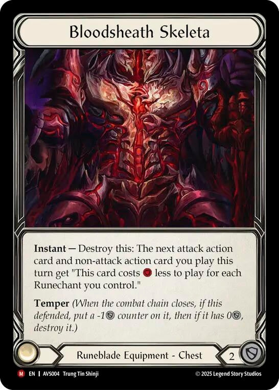 Image for Bloodsheath Skeleta (AVS004) (Armory Deck: Legends Viserai) - Flesh and Blood TCG