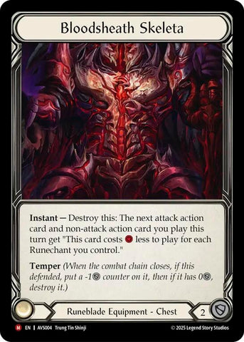 Image for Bloodsheath Skeleta (AVS004) (Armory Deck: Legends Viserai) - Flesh and Blood TCG