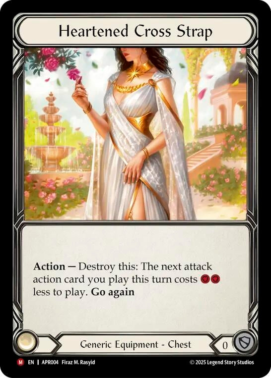 Image for Heartened Cross Strap (APR004) (Armory Deck: Legends Prism) - Flesh and Blood TCG