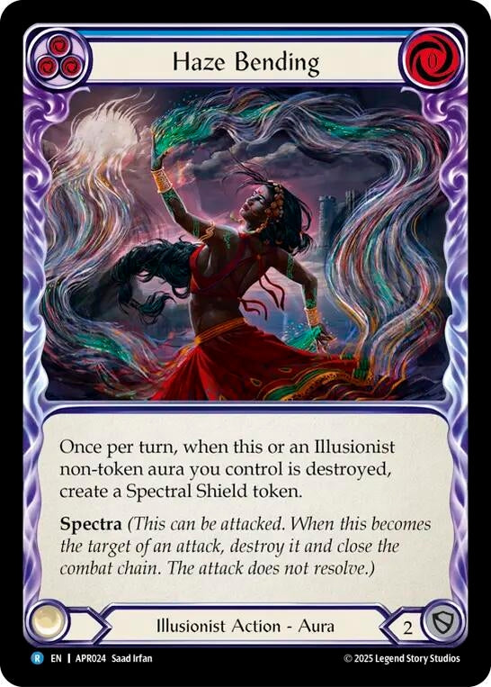 Image for Haze Bending (APR024) (Armory Deck: Legends Prism) - Flesh and Blood TCG