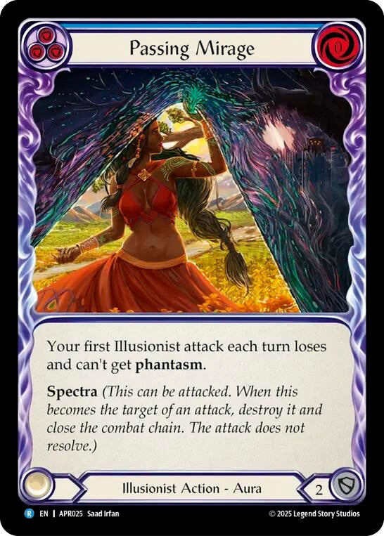 Image for Passing Mirage (APR025) (Armory Deck: Legends Prism) - Flesh and Blood TCG