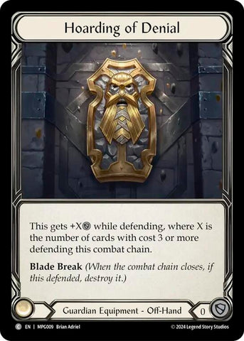 Hoarding of Denial (MPG009) (Mastery Pack Guardian)