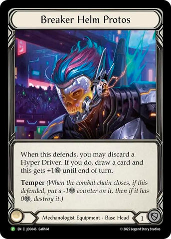 Image for Breaker Helm Protos - JDG046 (Flesh and Blood: Promo Cards) - Flesh and Blood TCG
