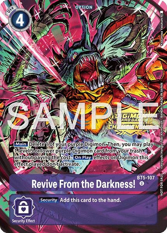 Revive From the Darkness! (Championship 25-26 Tamers Pack) (BT5-107 U) [Battle of Omni]