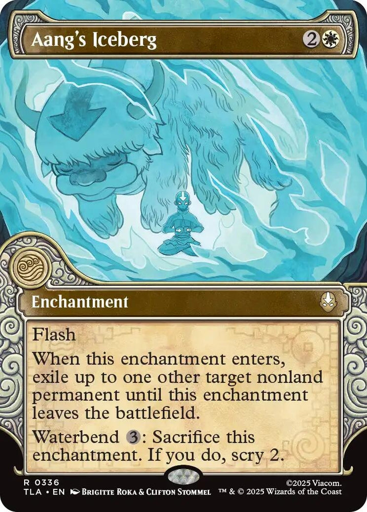 Image for Aang's Iceberg (Showcase) (336) [Avatar: The Last Airbender] - Magic: The Gathering