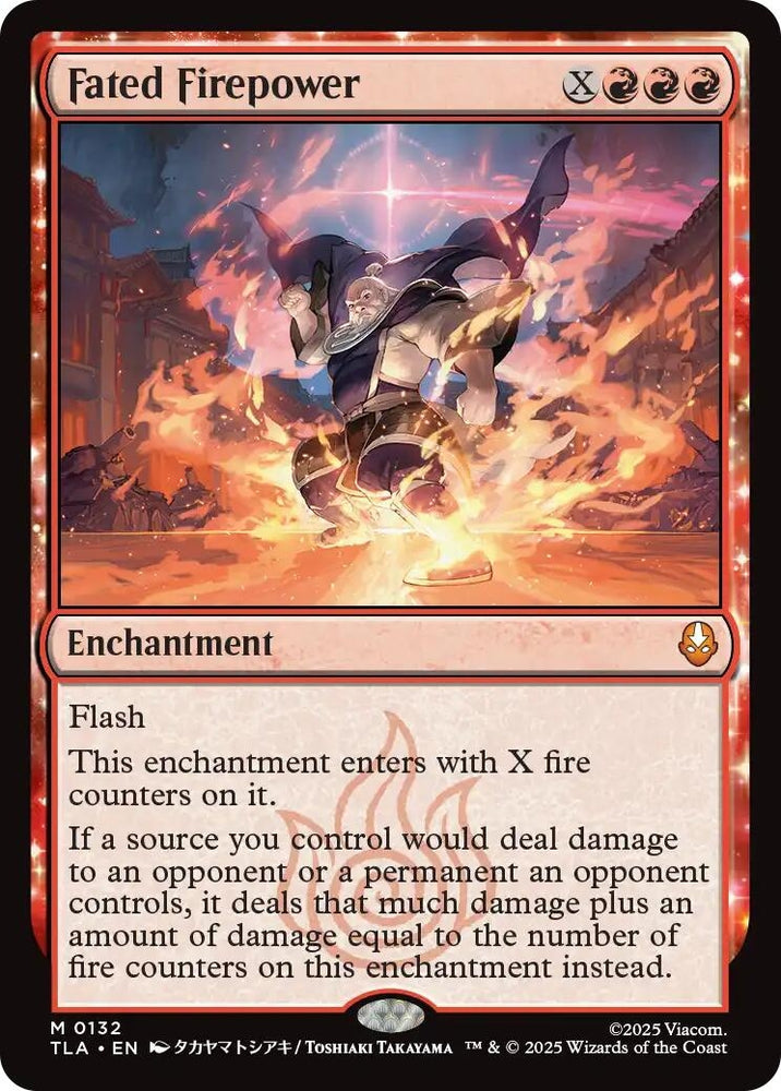 Image for Fated Firepower (132) [Avatar: The Last Airbender] - Magic: The Gathering