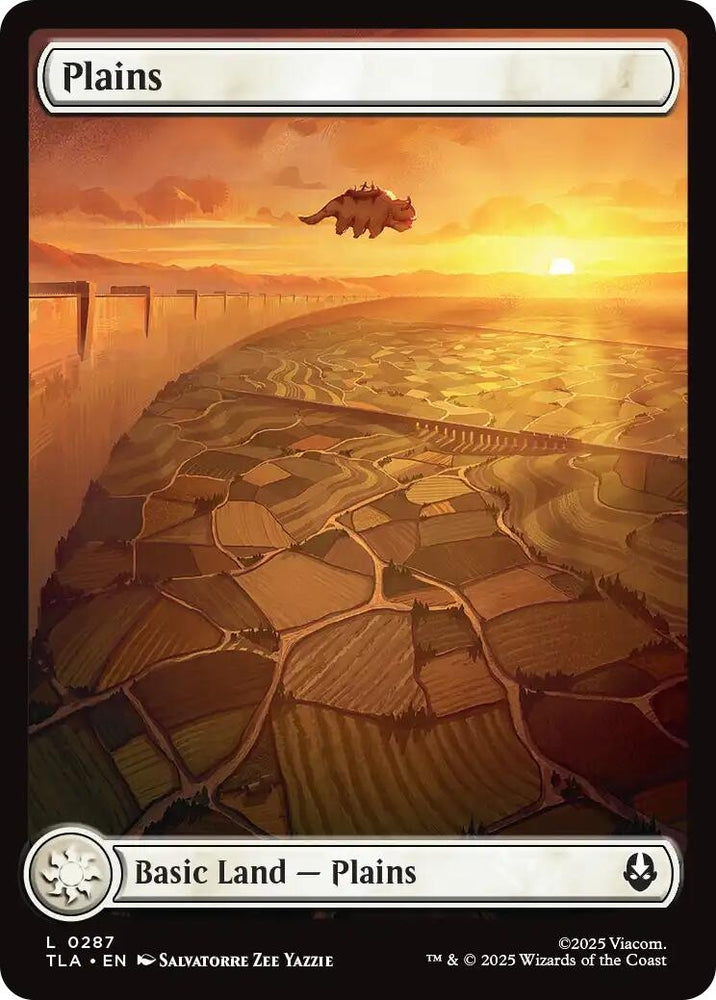 Image for Plains (287) (287) [Avatar: The Last Airbender] - Magic: The Gathering