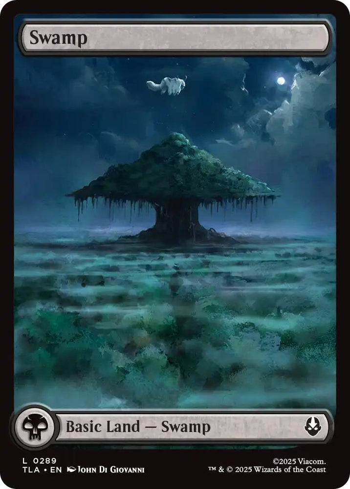 Image for Swamp (289) (289) [Avatar: The Last Airbender] - Magic: The Gathering