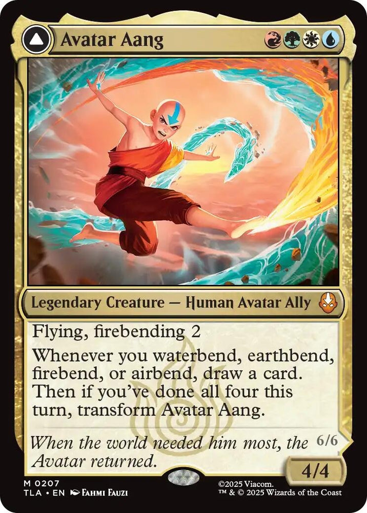 Image for Avatar Aang (207) [Avatar: The Last Airbender] - Magic: The Gathering