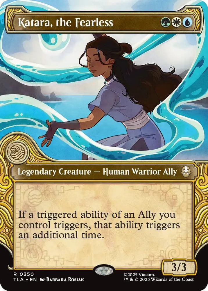 Image for Katara, the Fearless (Showcase) (350) [Avatar: The Last Airbender] - Magic: The Gathering