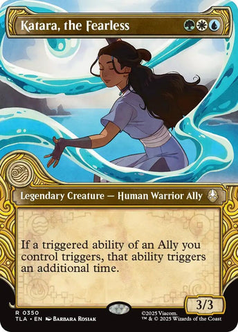Image for Katara, the Fearless (Showcase) (350) [Avatar: The Last Airbender] - Magic: The Gathering