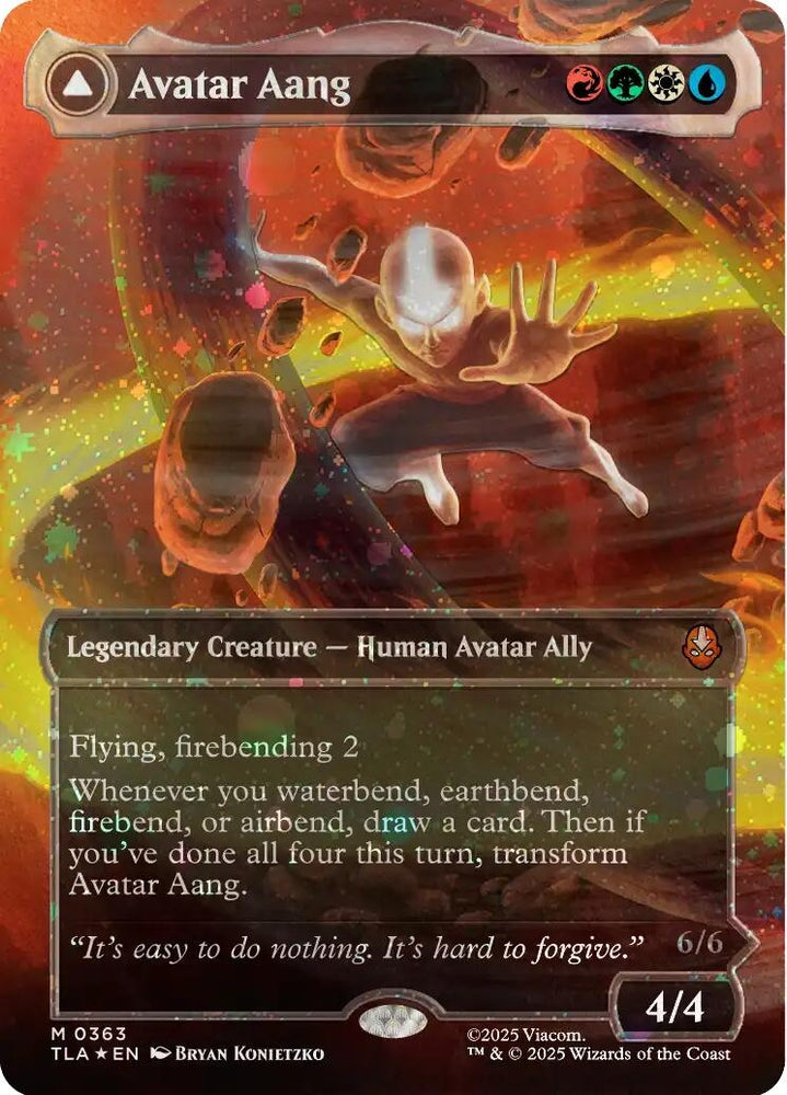 Image for Avatar Aang (Raised Foil) (363) [Avatar: The Last Airbender] - Magic: The Gathering