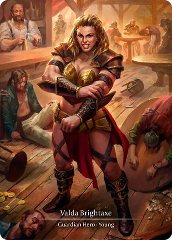 Image for Valda Brightaxe (Marvel) (MPG002) (Mastery Pack Guardian) - Flesh and Blood TCG