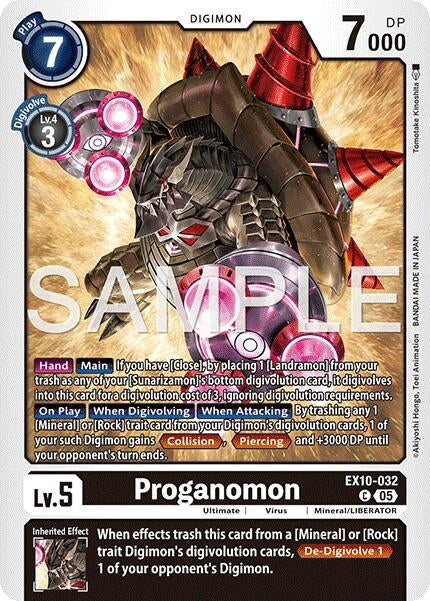 Image for Proganomon (EX10-032 C) (Sinister Order) - Digimon Card Game