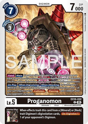 Image for Proganomon (EX10-032 C) (Sinister Order) - Digimon Card Game