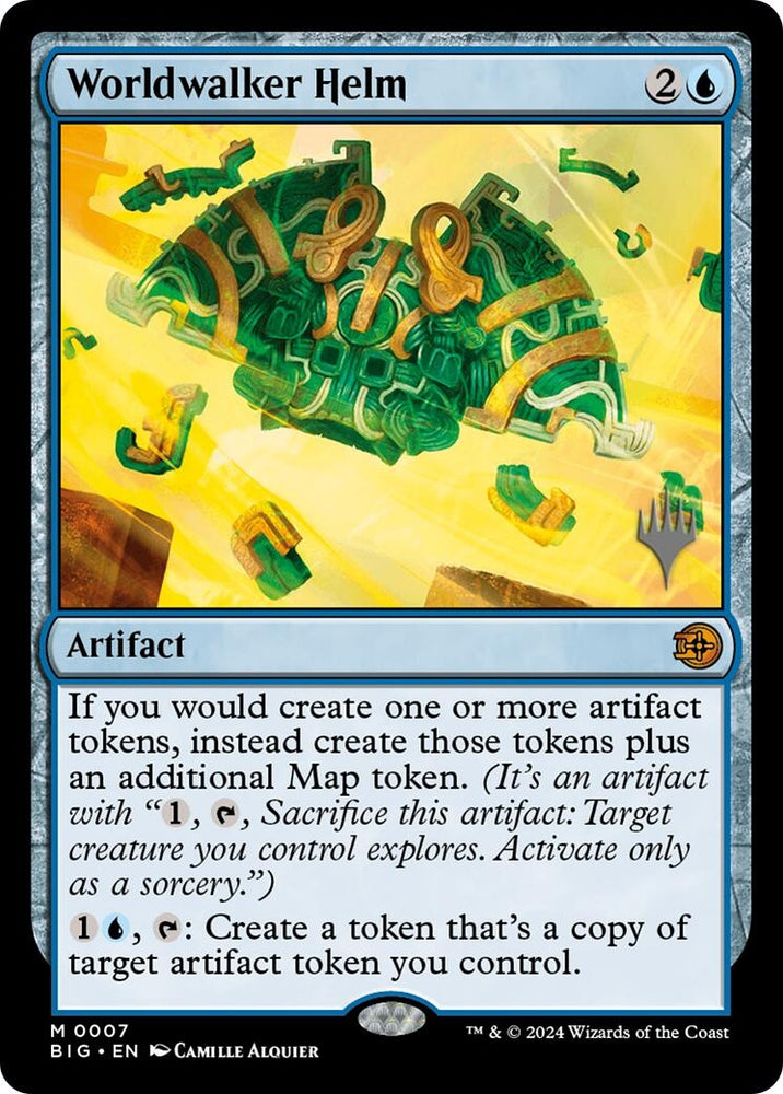 Image for Worldwalker Helm (7) [Promo Pack: Edge of Eternities] (PPEOE) - Magic: The Gathering