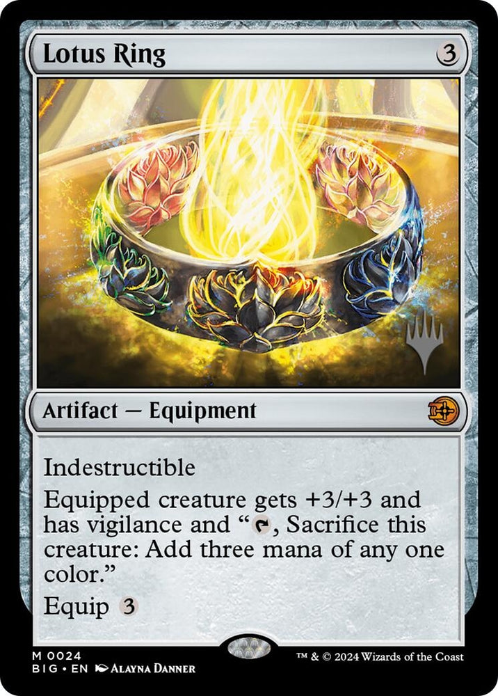Image for Lotus Ring (24) [Promo Pack: Edge of Eternities] (PPEOE) - Magic: The Gathering
