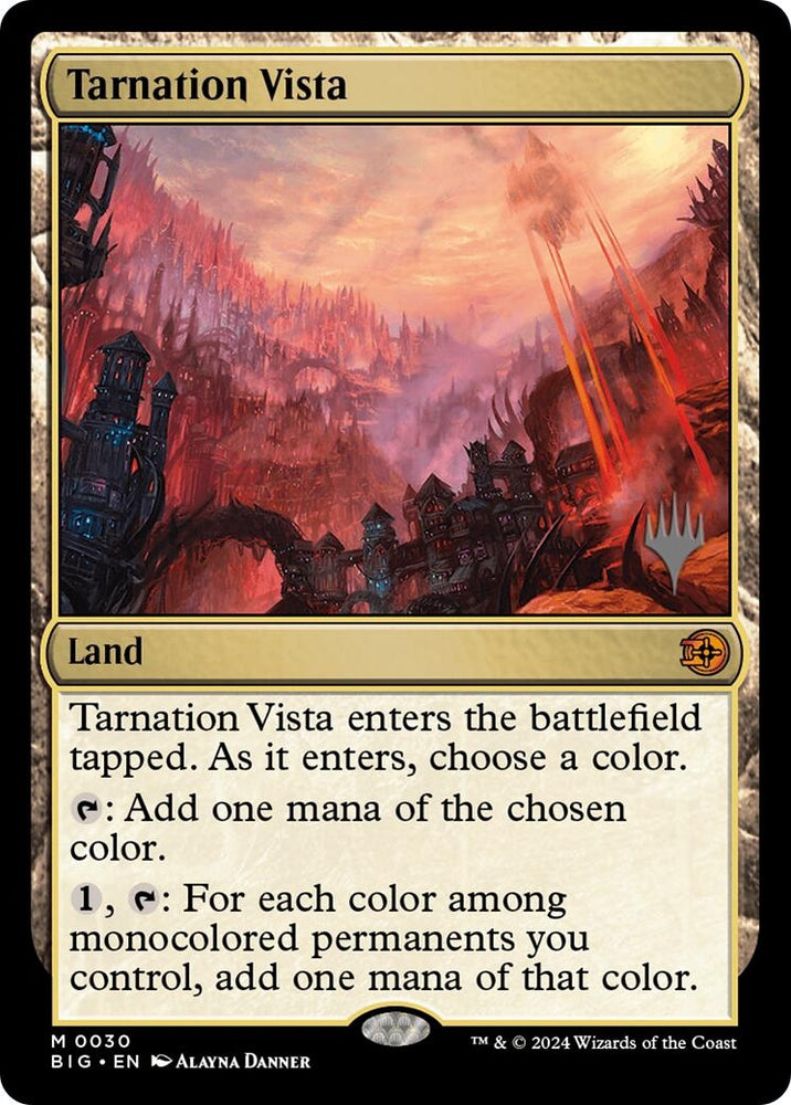 Image for Tarnation Vista (30) [Promo Pack: Edge of Eternities] (PPEOE) - Magic: The Gathering