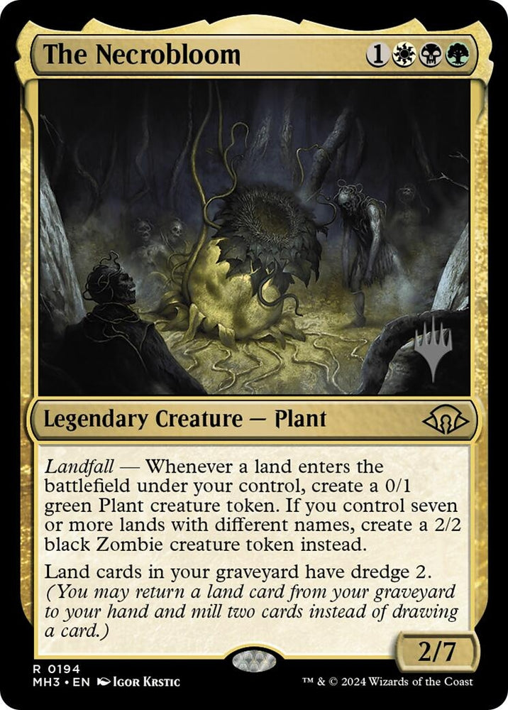 Image for The Necrobloom (194) [Promo Pack: Edge of Eternities] (PPEOE) - Magic: The Gathering