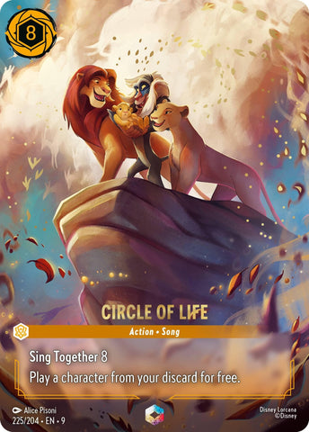 Image for Circle of Life (Enchanted) (225/204) (Fabled) - Disney Lorcana
