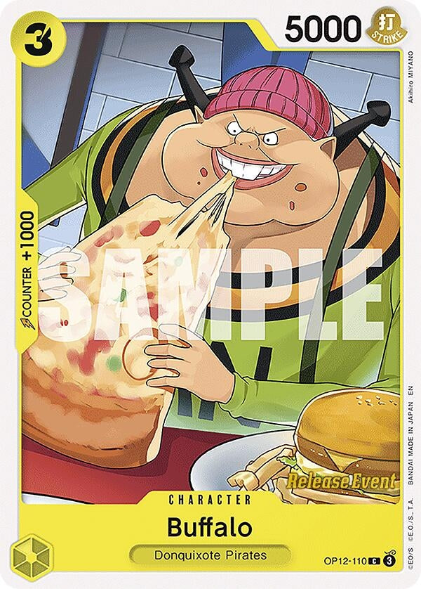 Image for Buffalo (OP12-110) (Legacy of the Master Release Event Cards) - One Piece Card Game