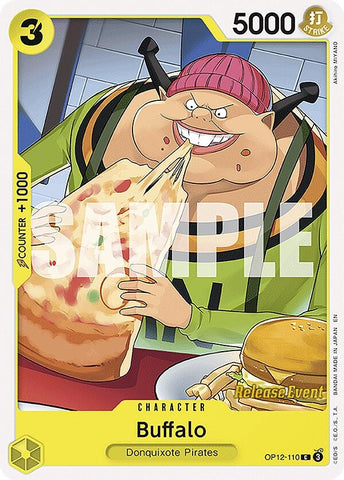 Image for Buffalo (OP12-110) (Legacy of the Master Release Event Cards) - One Piece Card Game