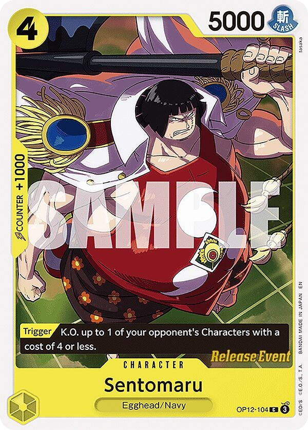 Image for Sentomaru (OP12-104) (Legacy of the Master Release Event Cards) - One Piece Card Game