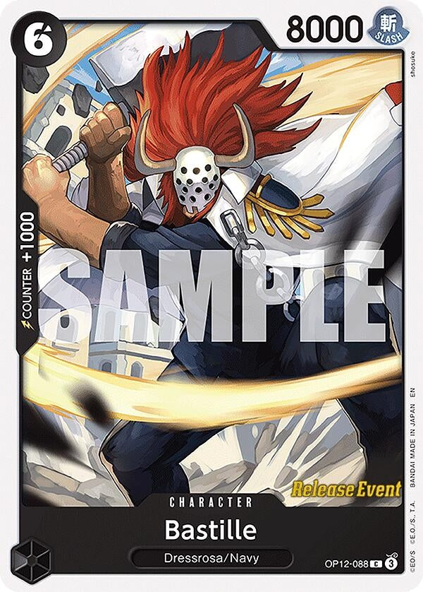 Image for Bastille (OP12-088) (Legacy of the Master Release Event Cards) - One Piece Card Game