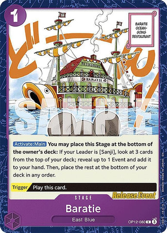 Image for Baratie (OP12-080) (Legacy of the Master Release Event Cards) - One Piece Card Game