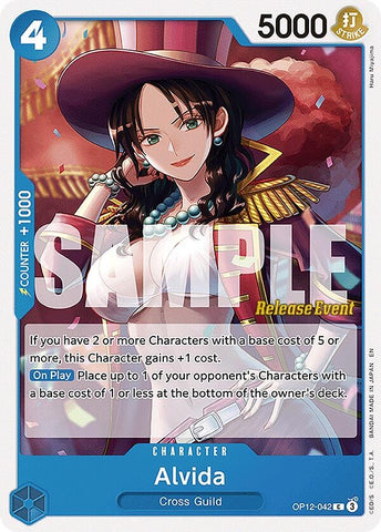 Image for Alvida (OP12-042) (Legacy of the Master Release Event Cards) - One Piece Card Game