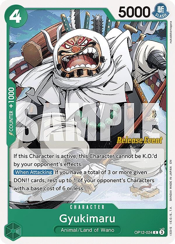 Image for Gyukimaru (OP12-024) (Legacy of the Master Release Event Cards) - One Piece Card Game