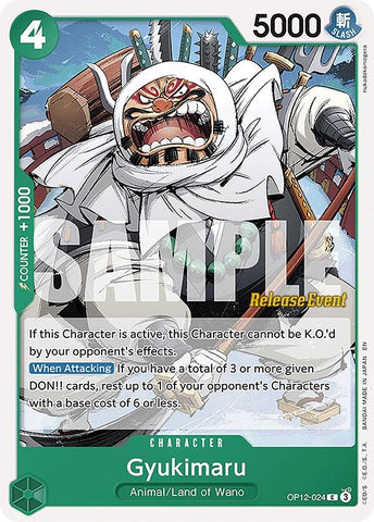Image for Gyukimaru (OP12-024) (Legacy of the Master Release Event Cards) - One Piece Card Game
