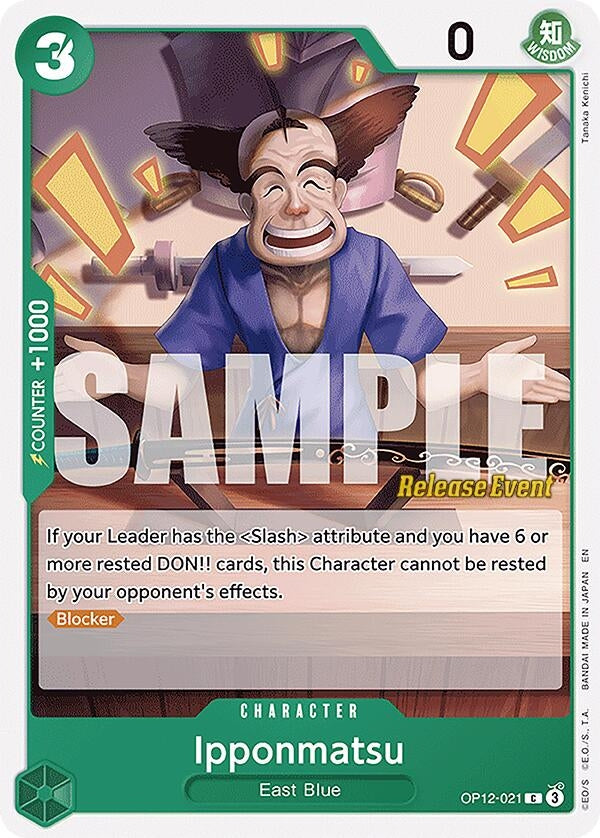 Image for Ipponmatsu (OP12-021) (Legacy of the Master Release Event Cards) - One Piece Card Game