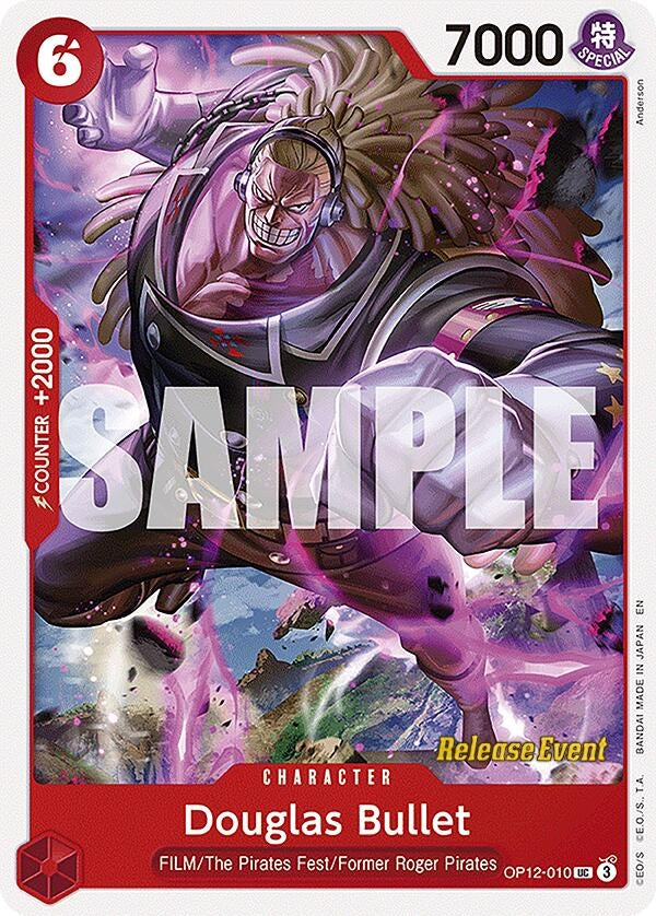 Image for Douglas Bullet (OP12-010) (Legacy of the Master Release Event Cards) - One Piece Card Game