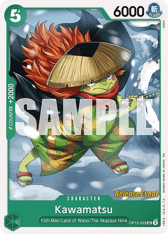 Image for Kawamatsu (OP12-023) (Legacy of the Master Release Event Cards) - One Piece Card Game