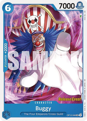 Image for Buggy (049) (OP12-049) (Legacy of the Master Release Event Cards) - One Piece Card Game