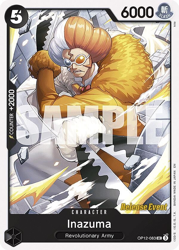 Image for Inazuma (OP12-083) (Legacy of the Master Release Event Cards) - One Piece Card Game