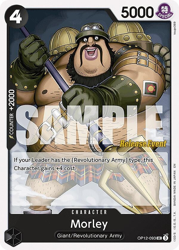 Image for Morley (OP12-093) (Legacy of the Master Release Event Cards) - One Piece Card Game