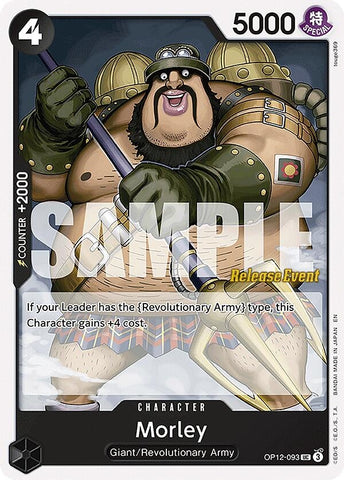 Image for Morley (OP12-093) (Legacy of the Master Release Event Cards) - One Piece Card Game