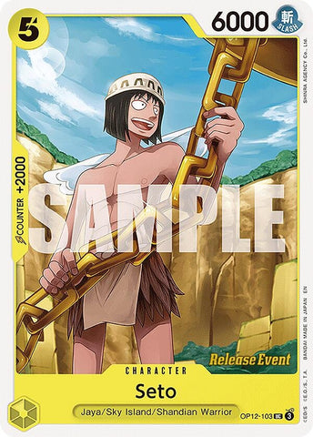 Image for Seto (OP12-103) (Legacy of the Master Release Event Cards) - One Piece Card Game