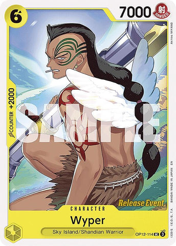 Image for Wyper (OP12-114) (Legacy of the Master Release Event Cards) - One Piece Card Game