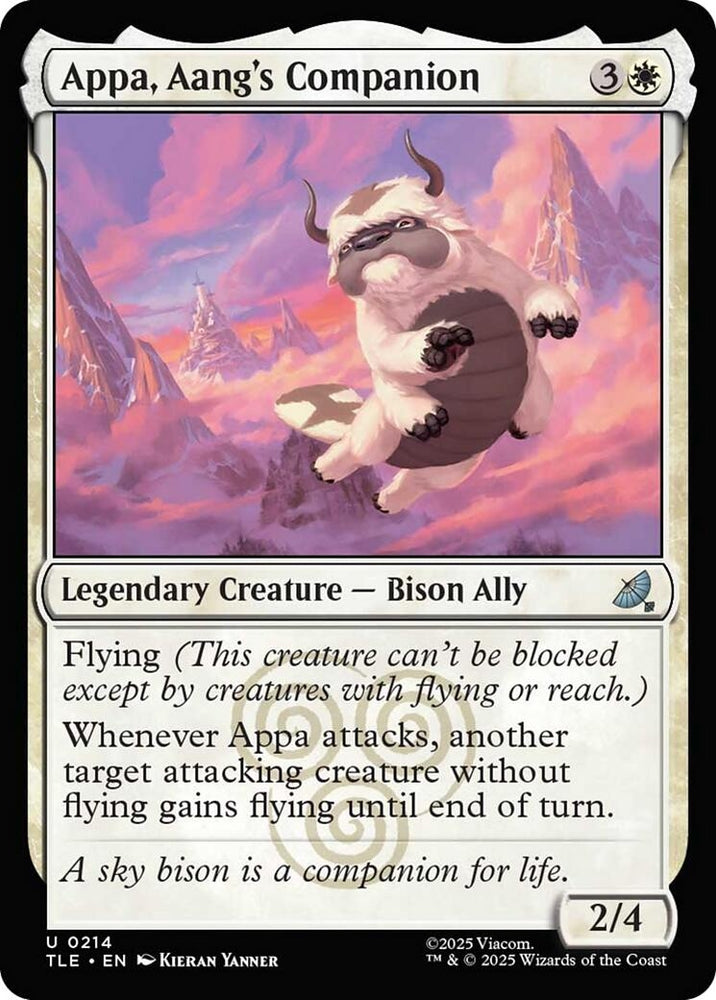 Image for Appa, Aang's Companion (214) [Avatar: The Last Airbender: Eternal-Legal] - Magic: The Gathering